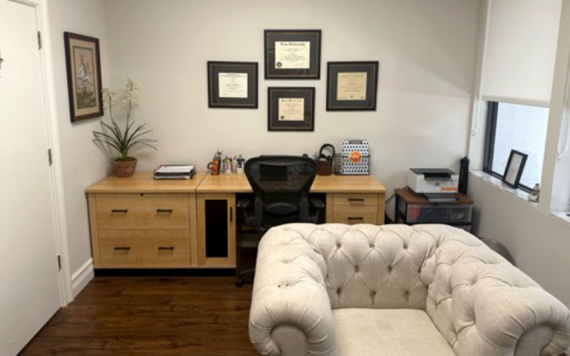 Dr. Barbara Winter's Psychotherapy Office in Boca Raton, Florida